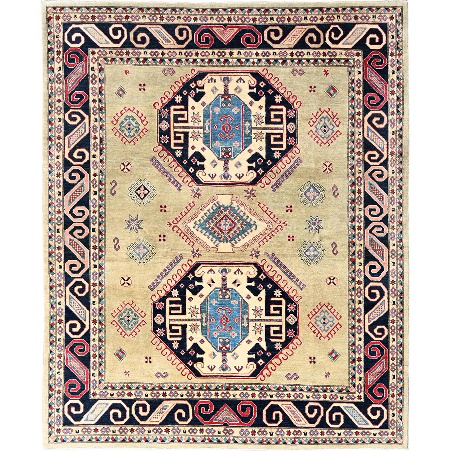 Afghanistan rug ① 7' x 10'6